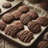 an image of Caramel Filled Chocolate Cookies by owlcreek.ca made in DALL-E