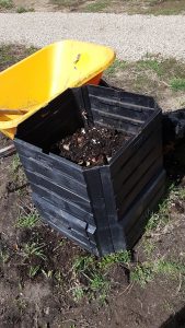 Owl Creek Farm How to turn compost