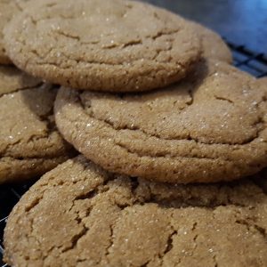 Owl Creek Farm Ginger Molasses Cookies